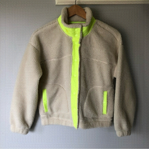 OLD navy sherpa teddy bomber fleece coat jacket